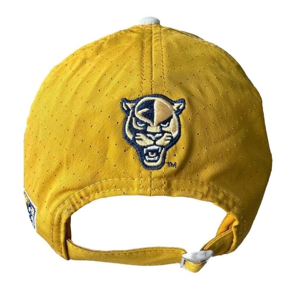 4/$25 The Game FIU Marching Panthers Adjustable Dri-fit Baseball Cap Hat Yellow - Picture 6 of 10